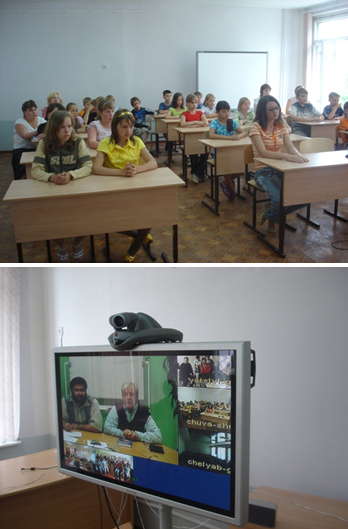 На очередном сеансе видеоконференцсвязи прошло общение ребят с писателем и поэтом Александром Николаевичем Житинским